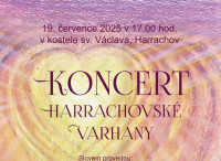 KONCERT HARRACHOVSKÉ VARHANY 19. 7. V 17H LK 